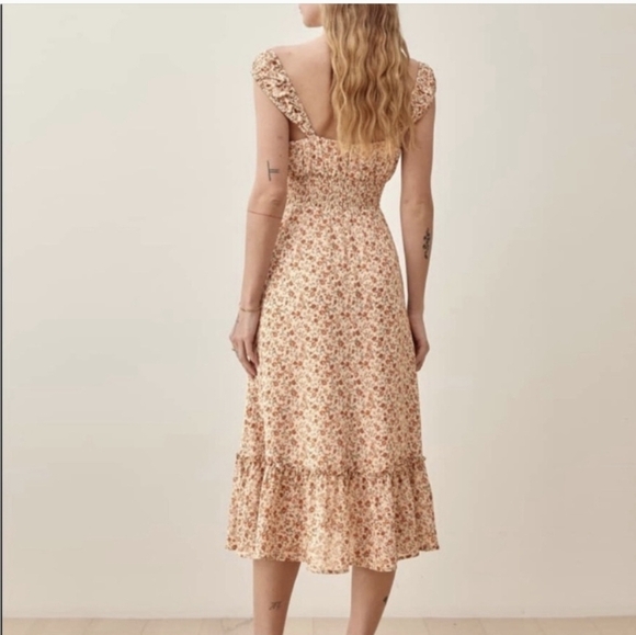 Reformation Sunstone Fairy Floral Dress Plus Sz 16 NWOT - Picture 12 of 12